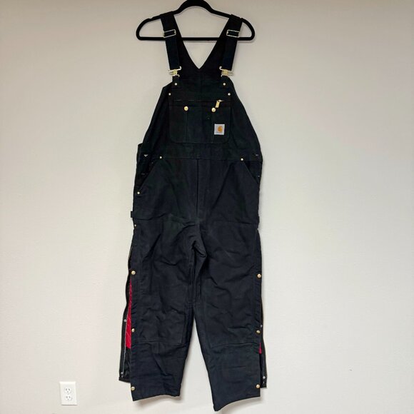 *NEW* Carhartt Relaxed Fit Duck Bib Overall - Picture 4 of 10
